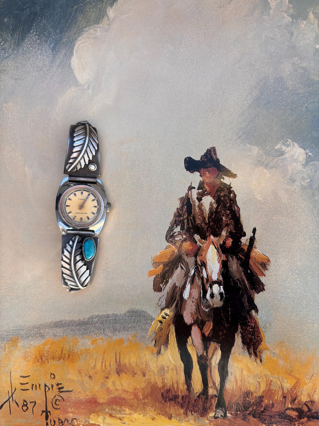 ✙ Vintage Turquoise Watch