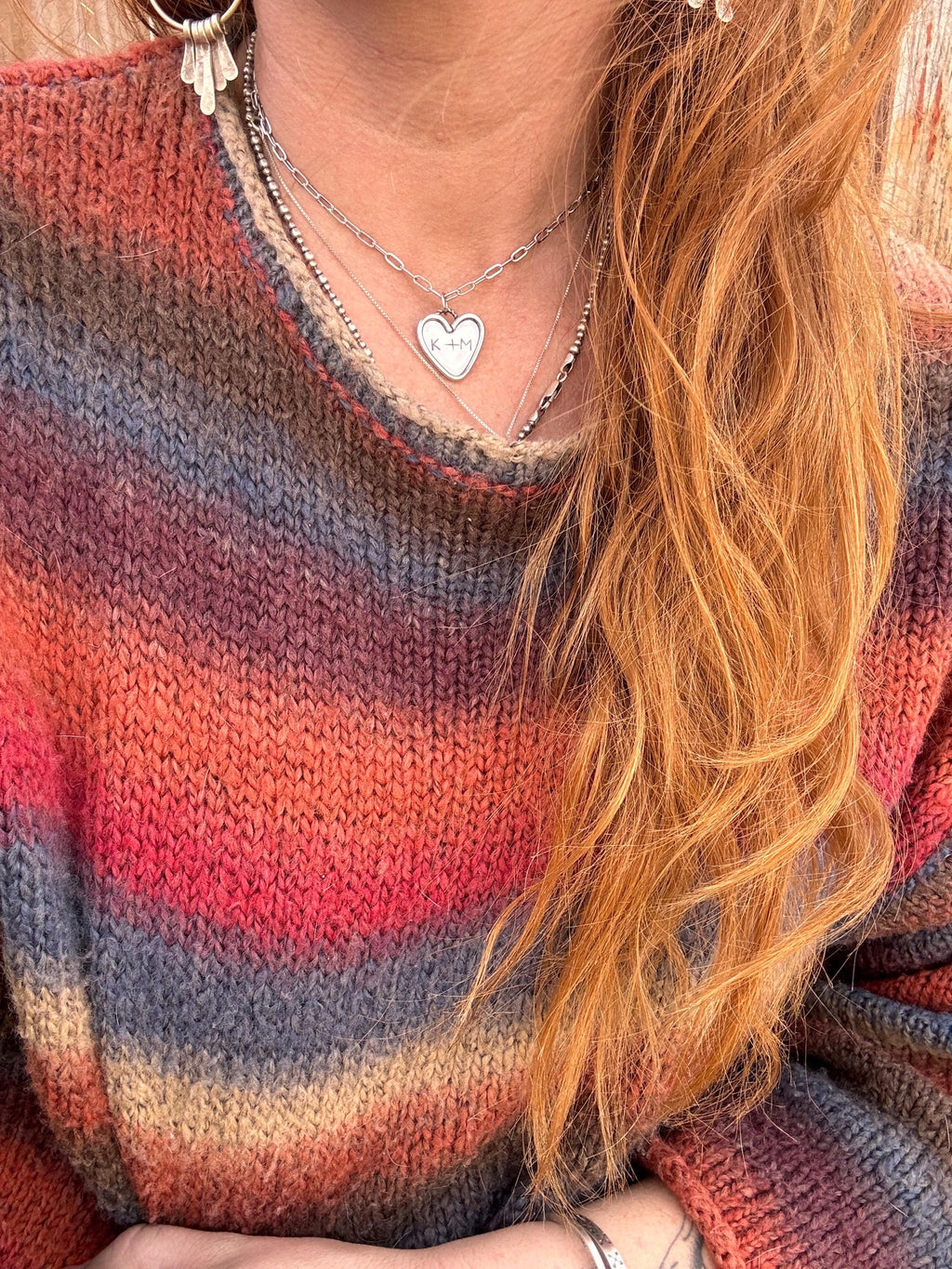 ✙ Custom Sterling Silver Heart Pendant