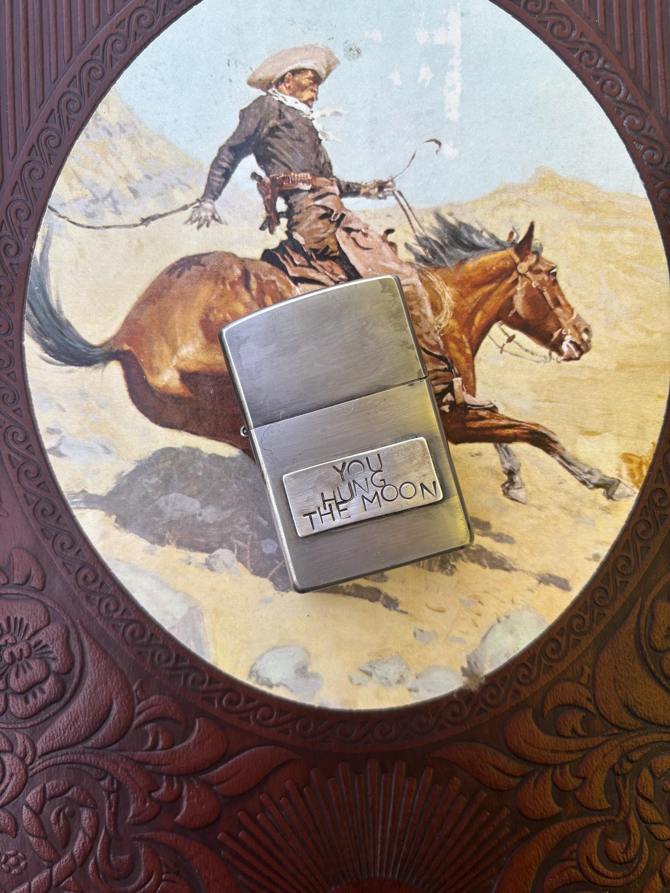 ✙ Stamped Zippo Lighter