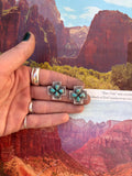 ✙ Sterling Southwestern Cross Earrings