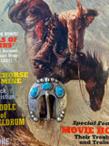 ✙ Kingman Turquoise Belt Buckle