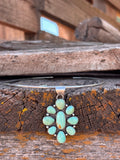 Turquoise Mesa Cluster Necklace