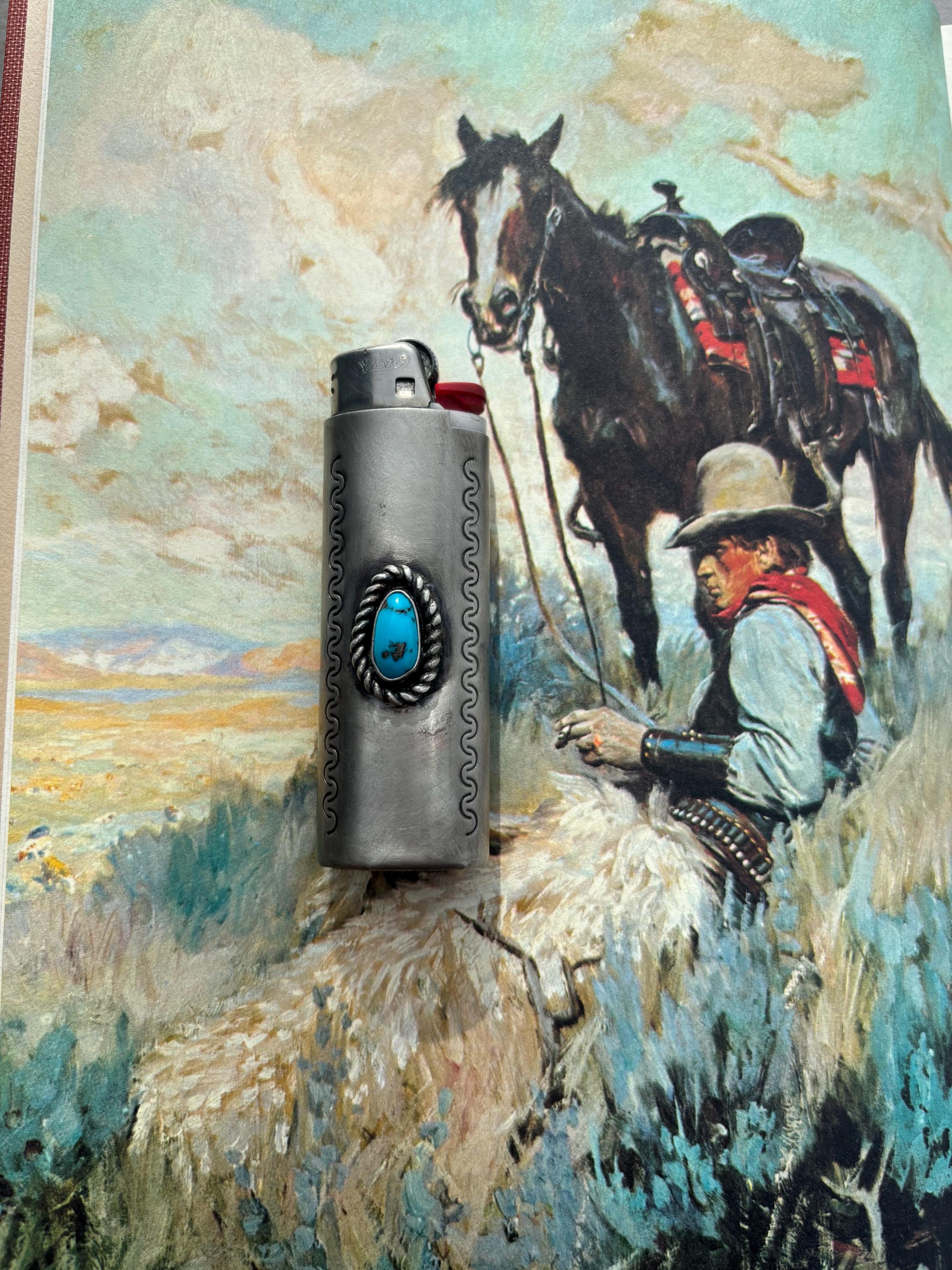 ✙ Turquoise Lighter Case
