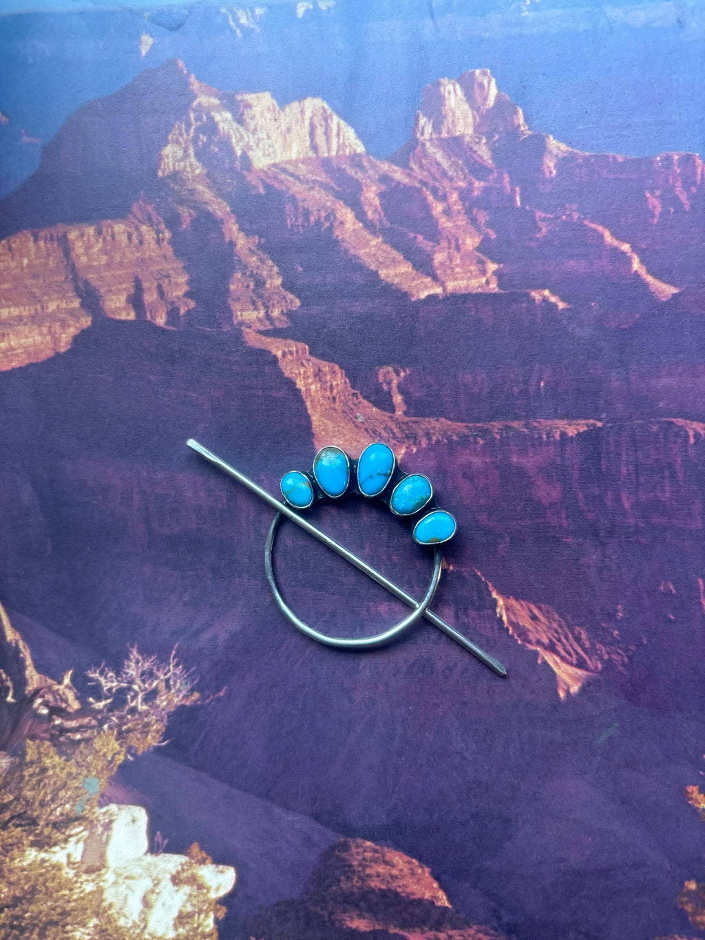 Turquoise Hair Barrette