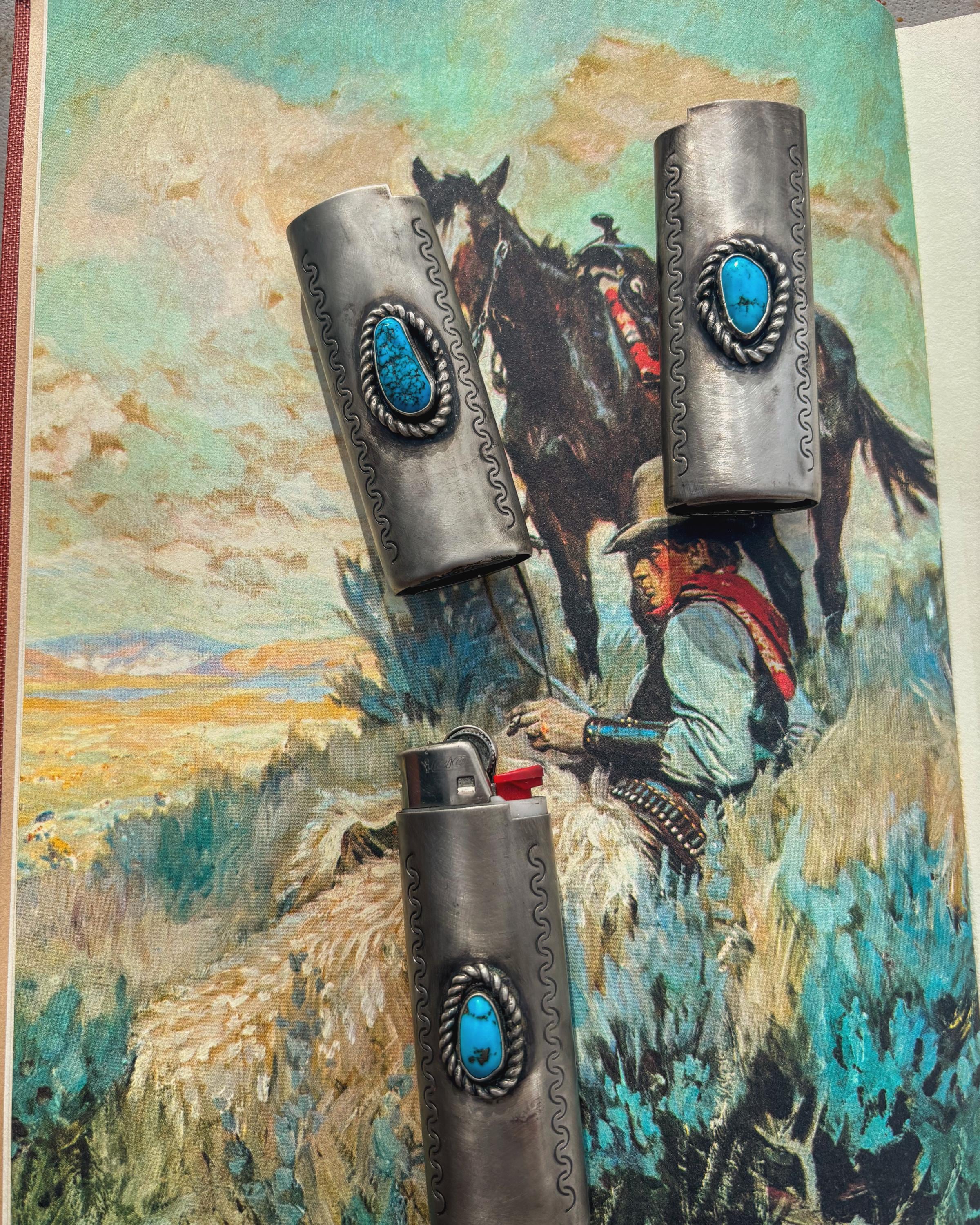 ✙ Turquoise Lighter Case