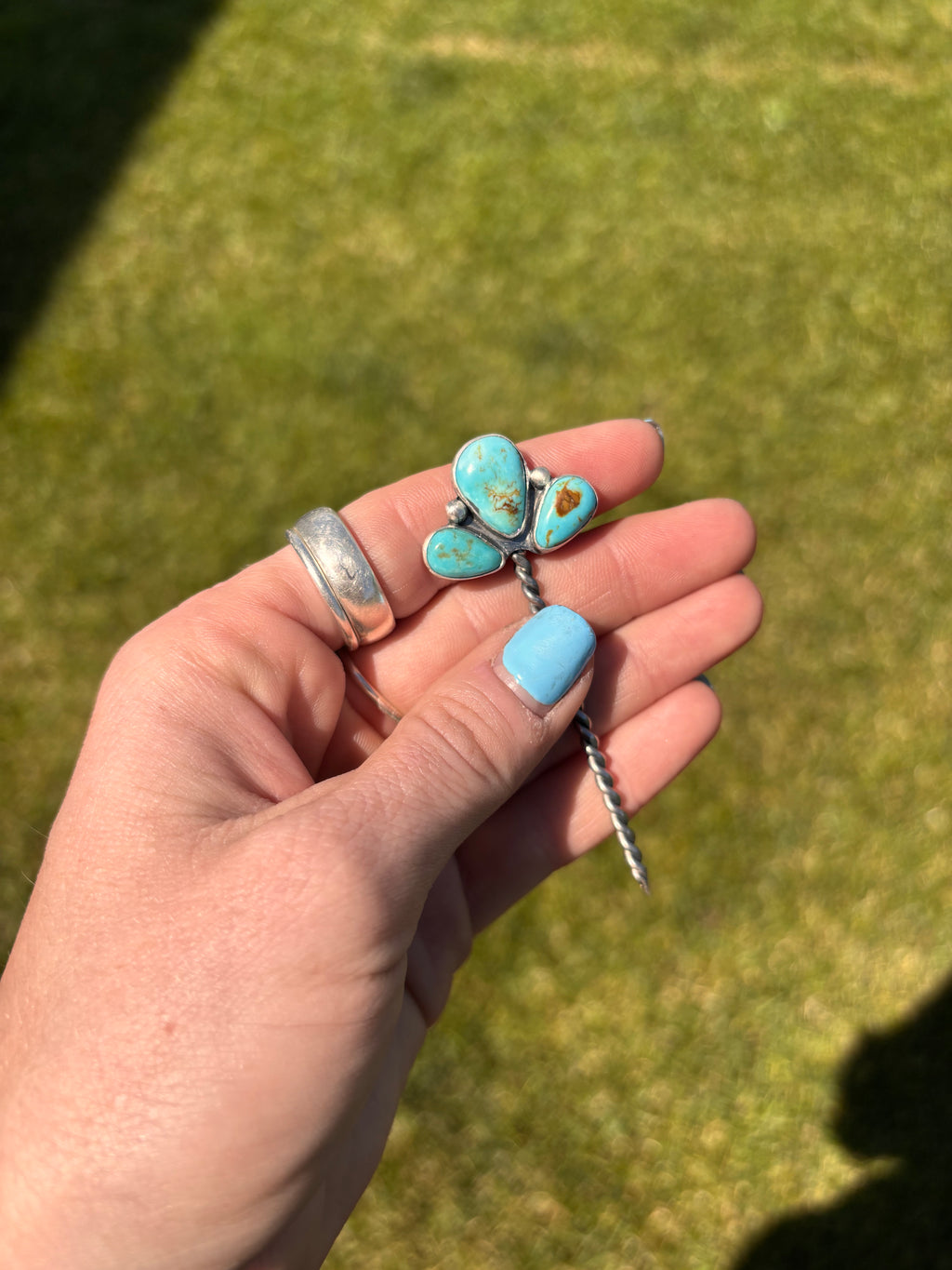 Turquoise Hat Pin