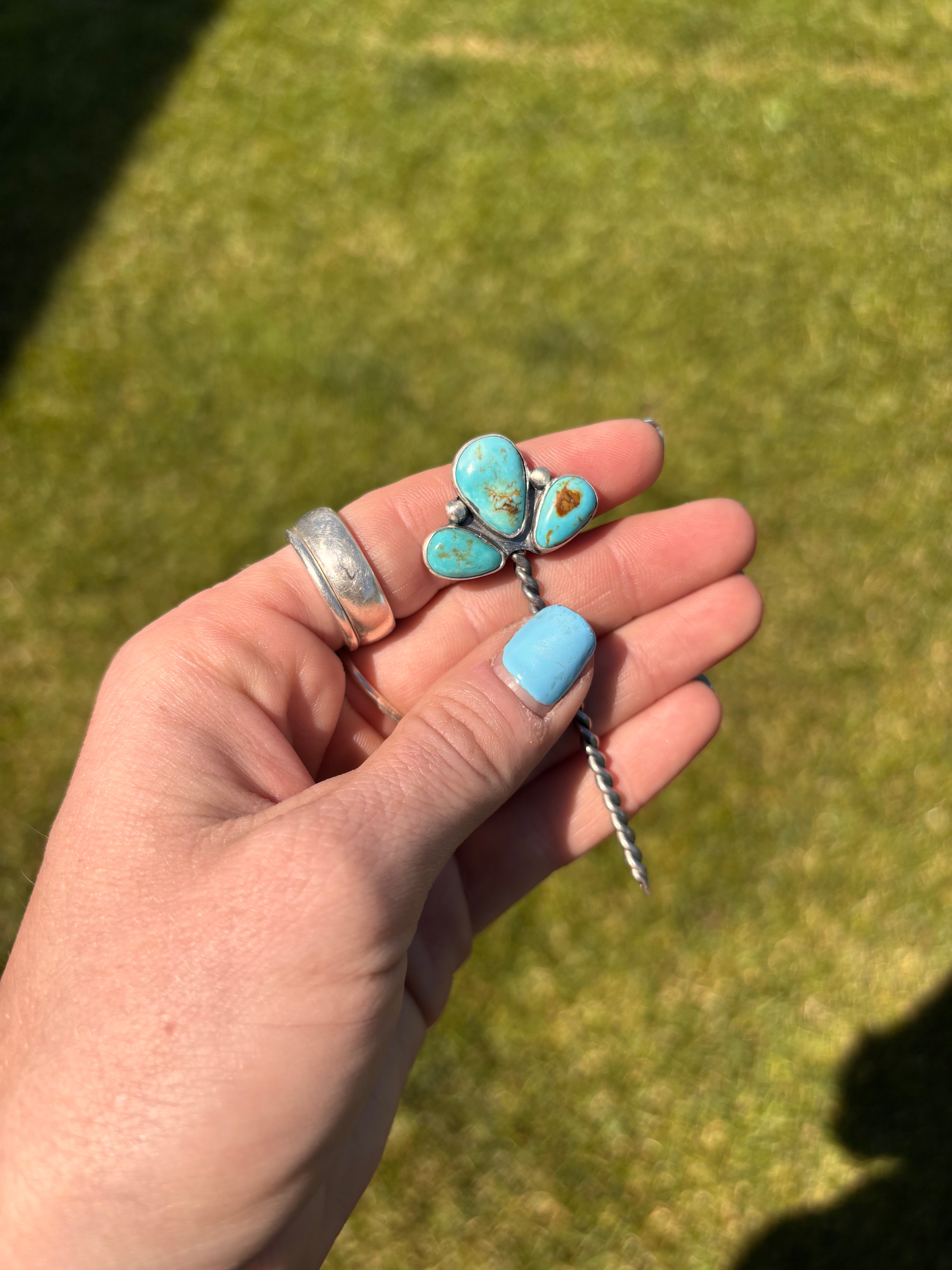 Turquoise Hat Pin