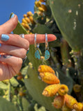 Desert Dreamin’ Turquoise Hoops