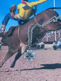 Sterling Southwest Cross Necklace