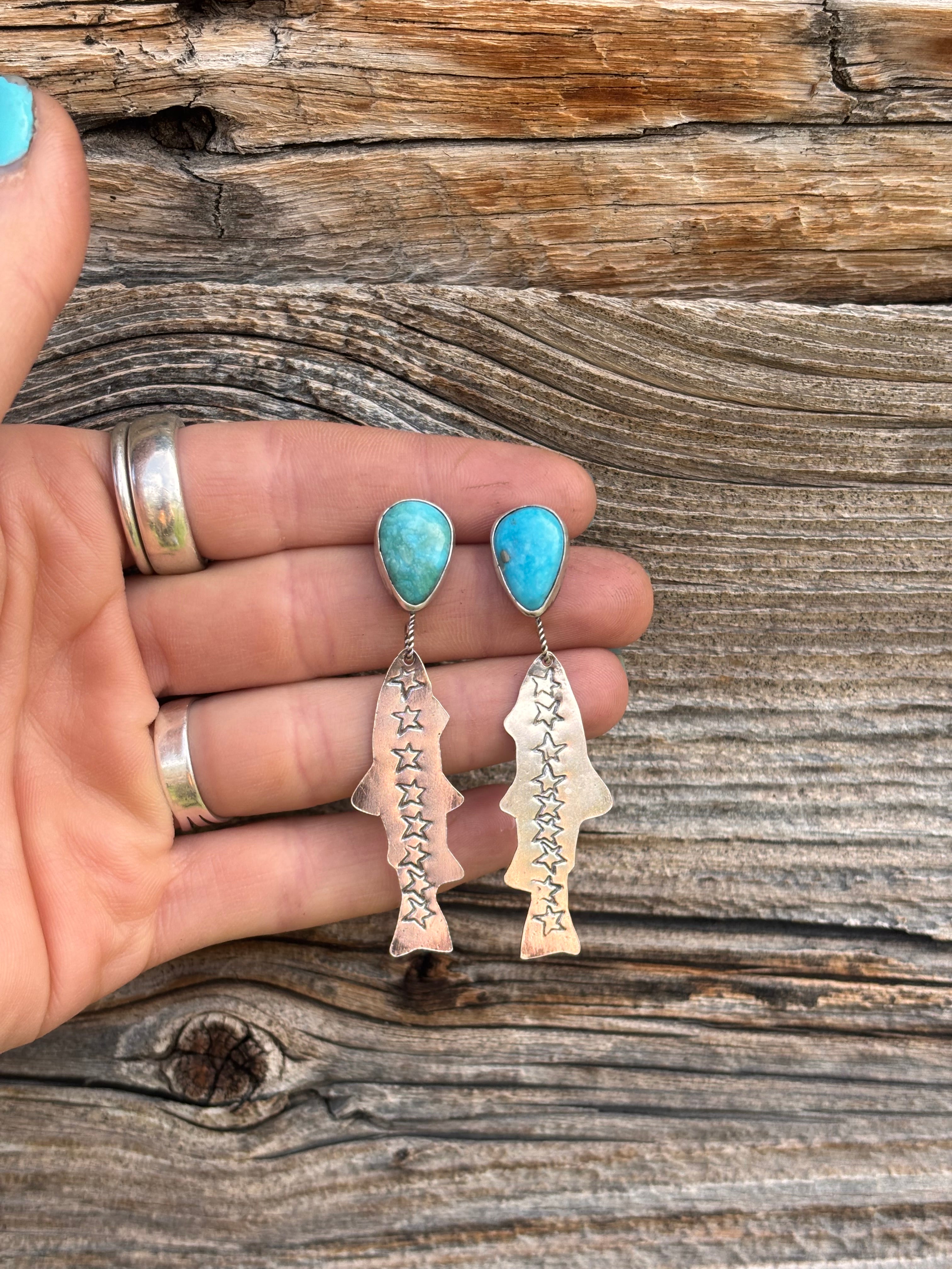Starlit Trout Earrings