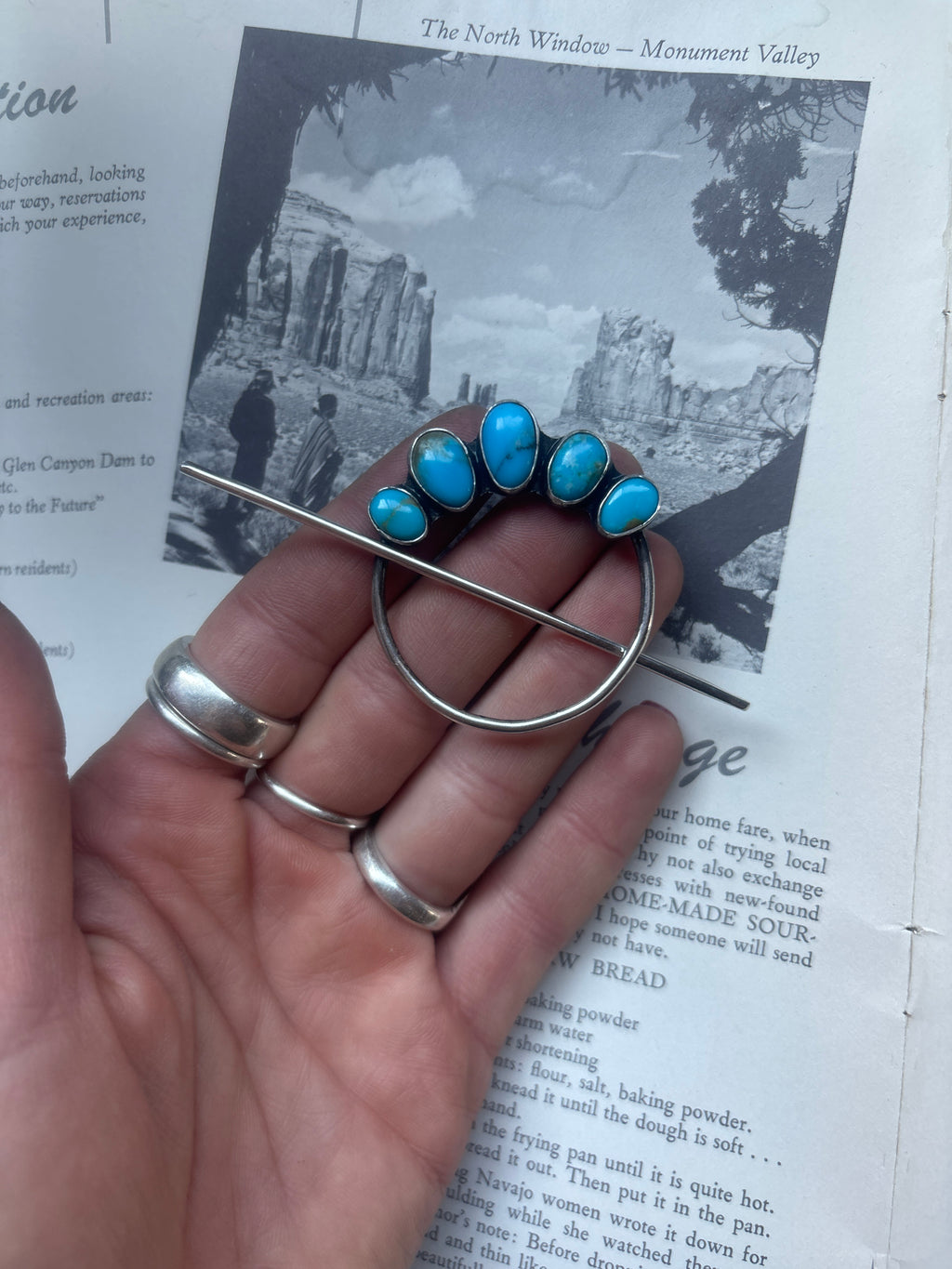 Turquoise Hair Barrette