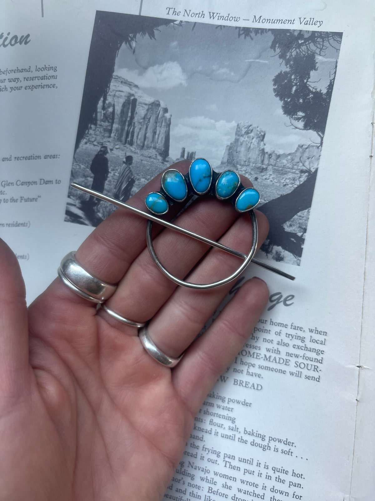 Turquoise Hair Barrette