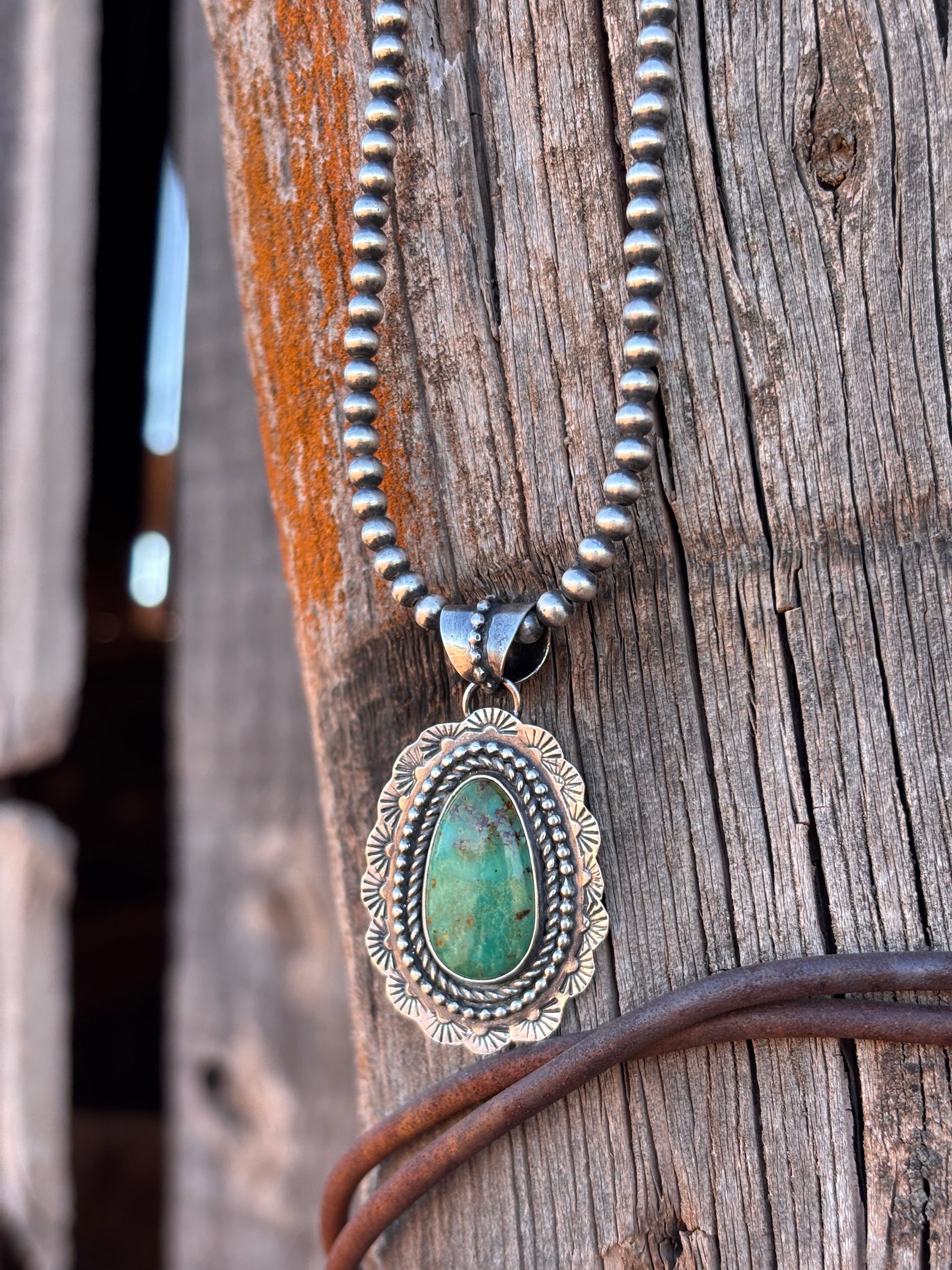 Branded Mesa Pendant
