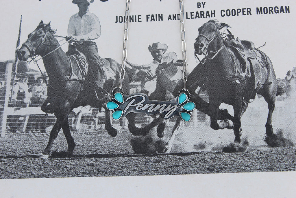 Cowgirl Custom Turquoise Necklace