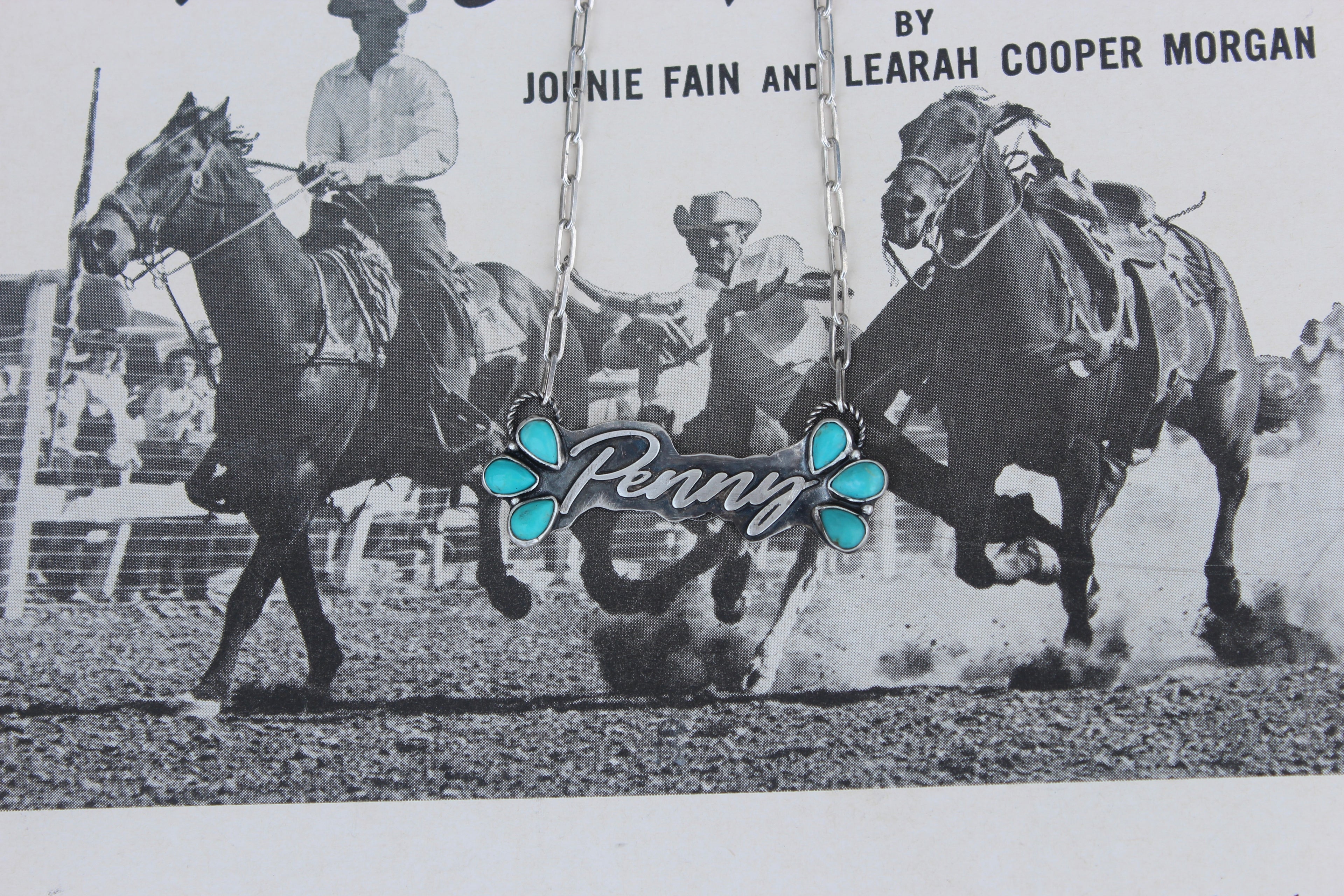 Cowgirl Custom Turquoise Necklace