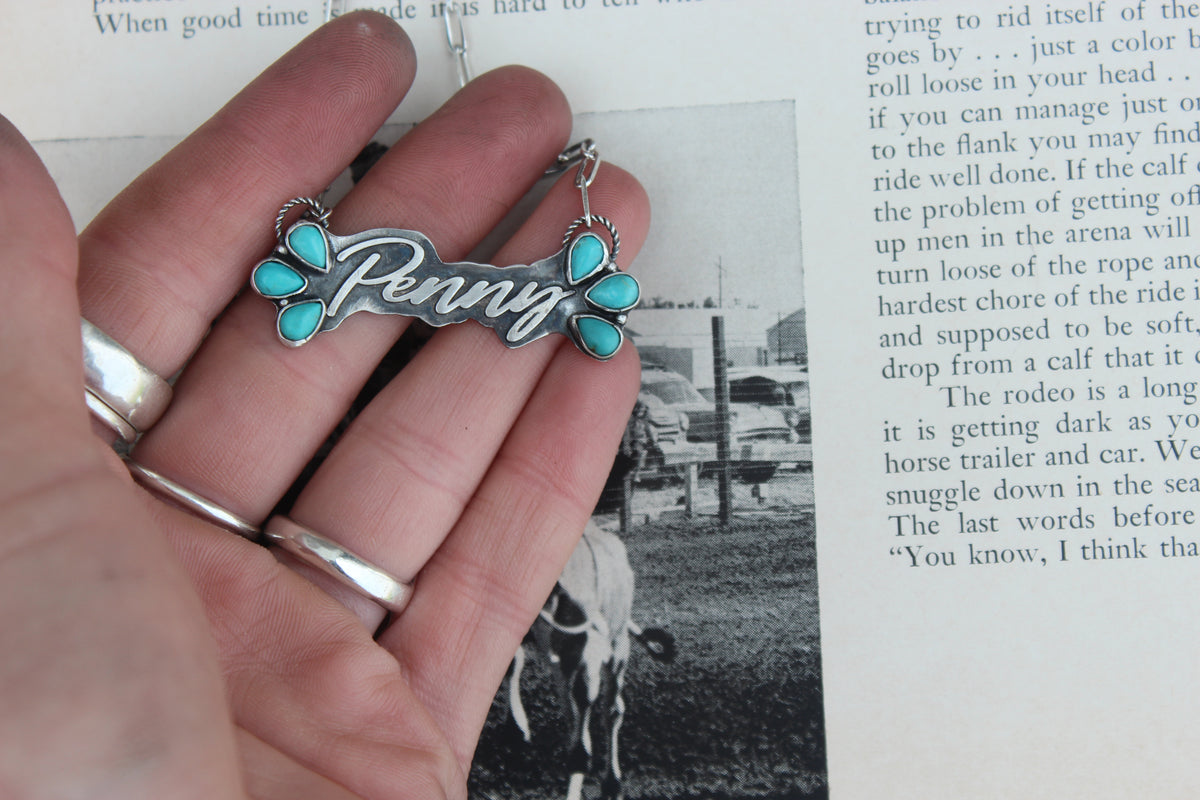 Cowgirl Custom Turquoise Necklace