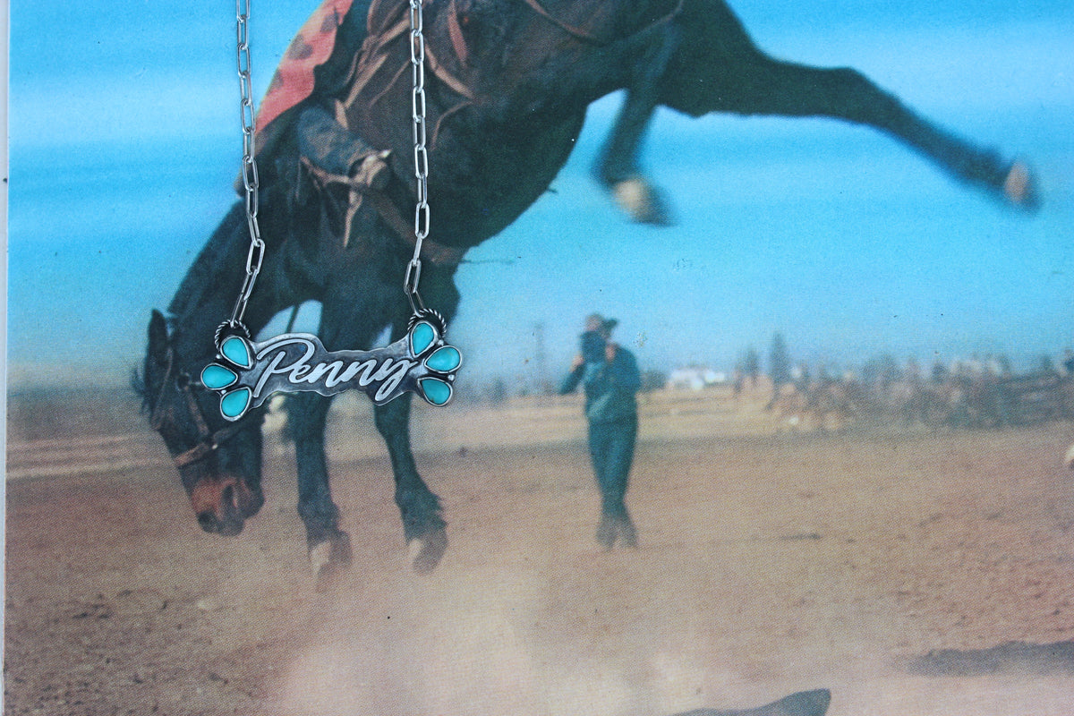 Cowgirl Custom Turquoise Necklace