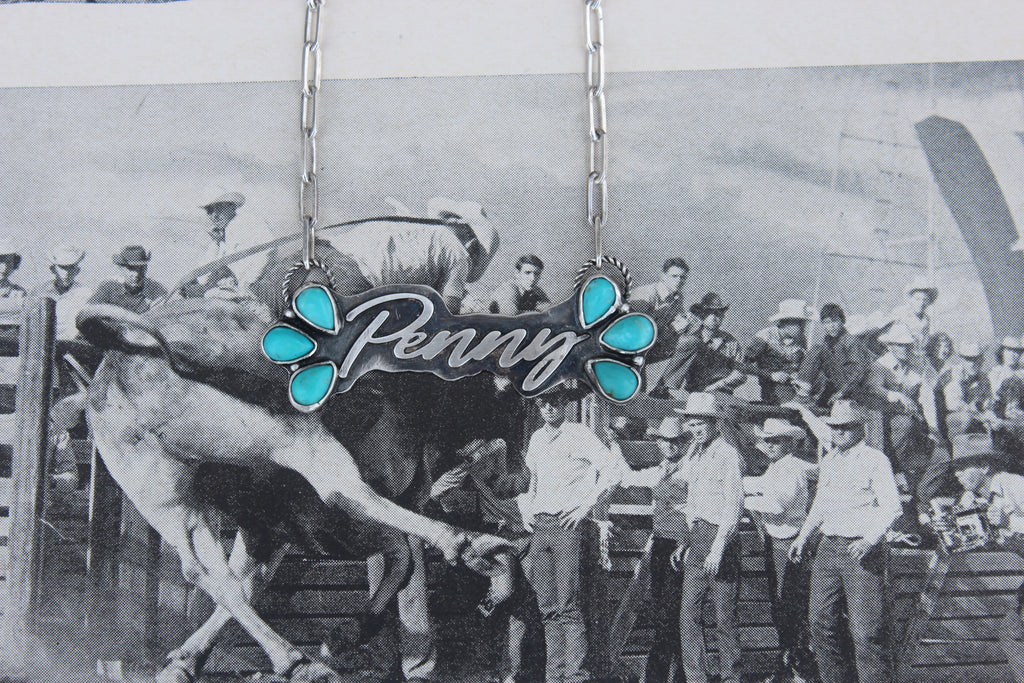 Cowgirl Custom Turquoise Necklace