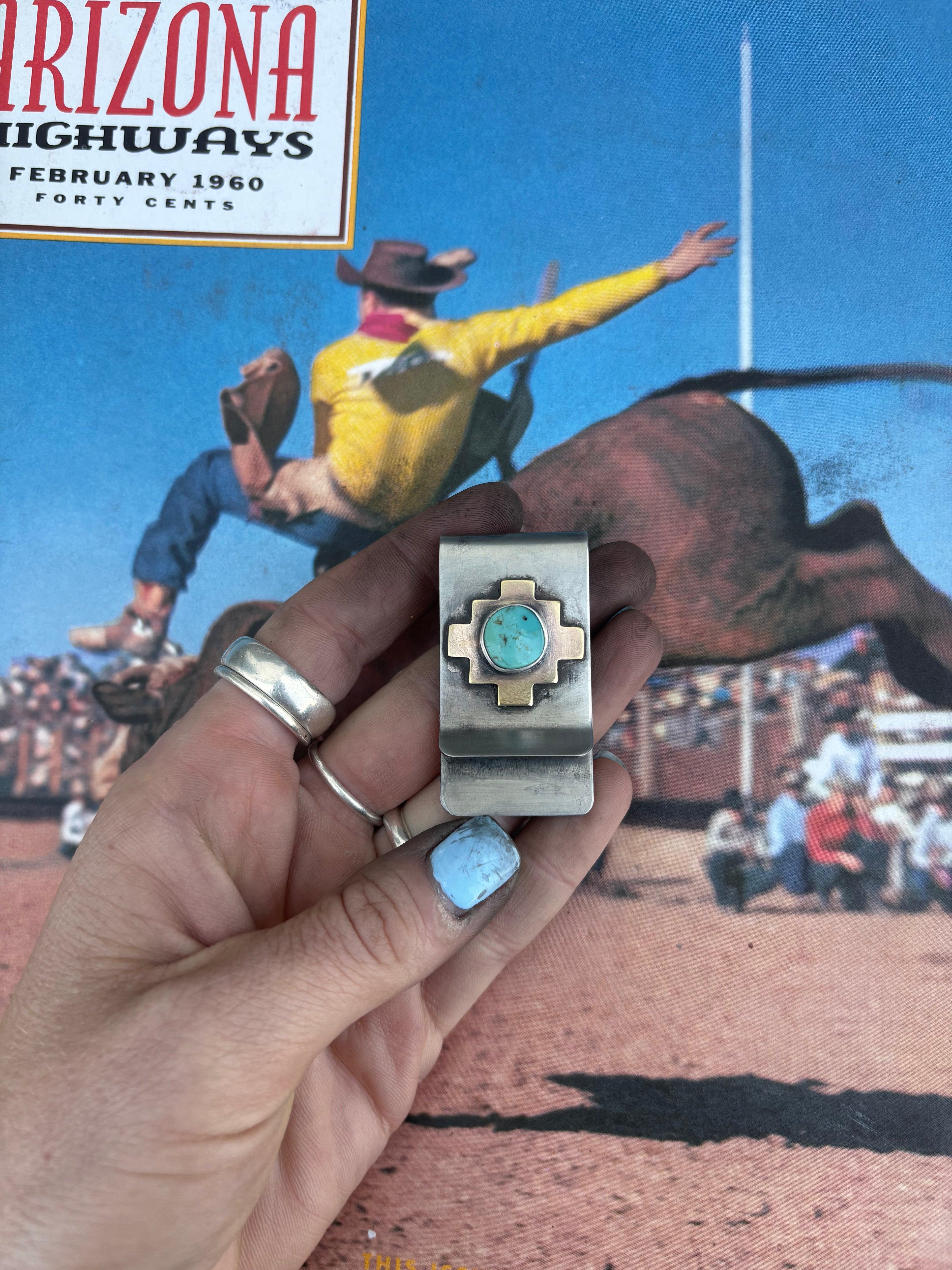 Cowboy Money Clip