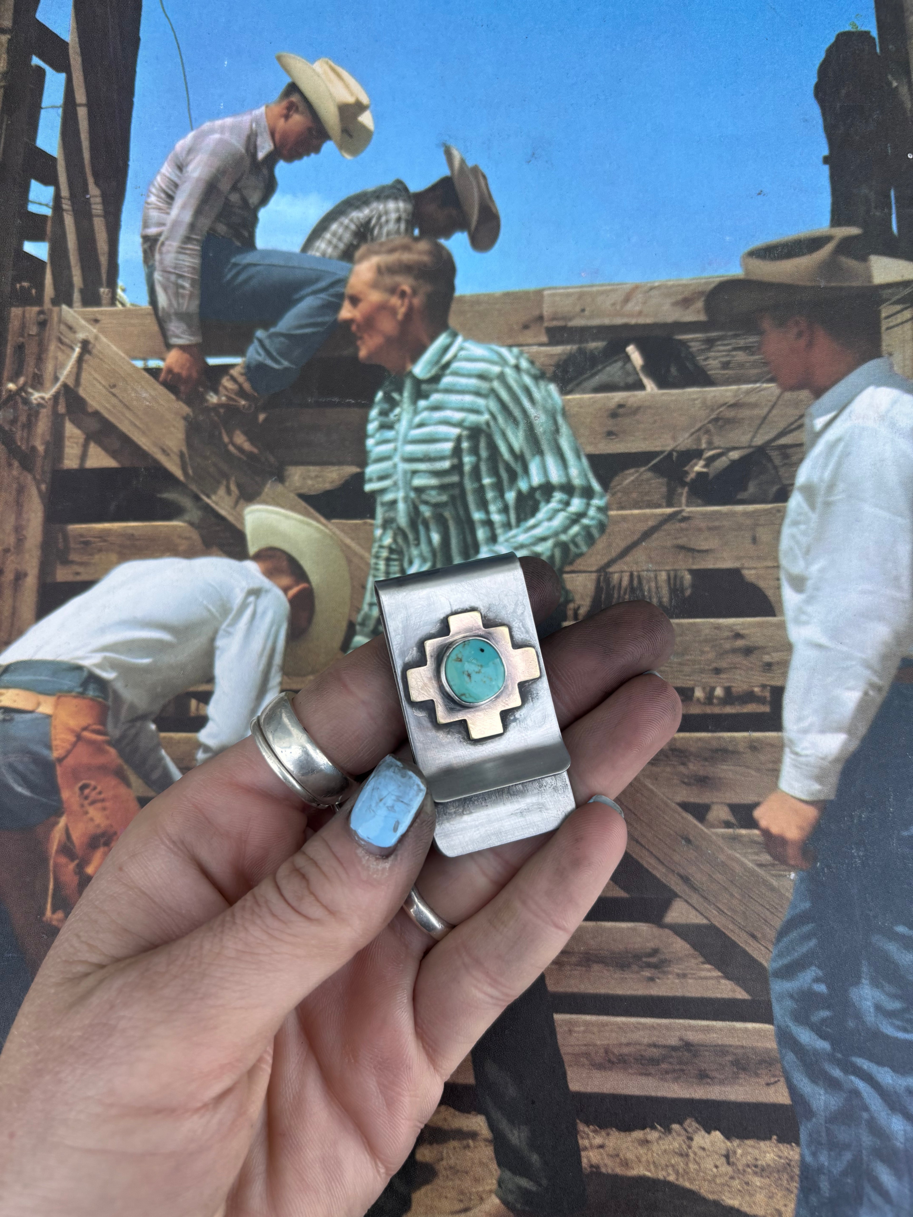 Cowboy Money Clip