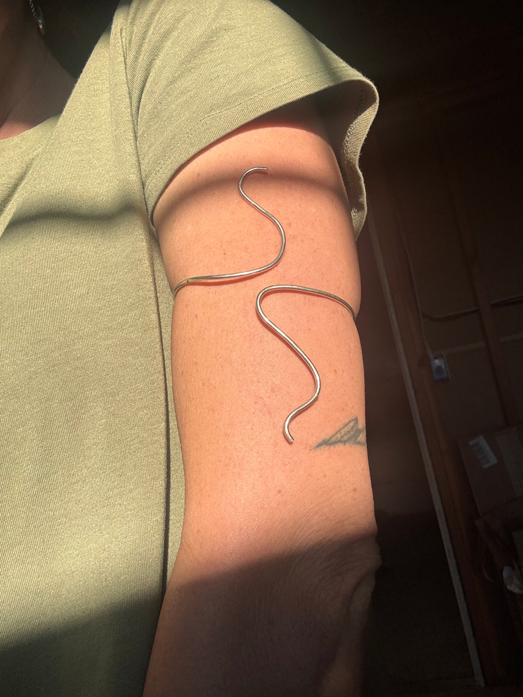Sterling Silver Arm Cuff
