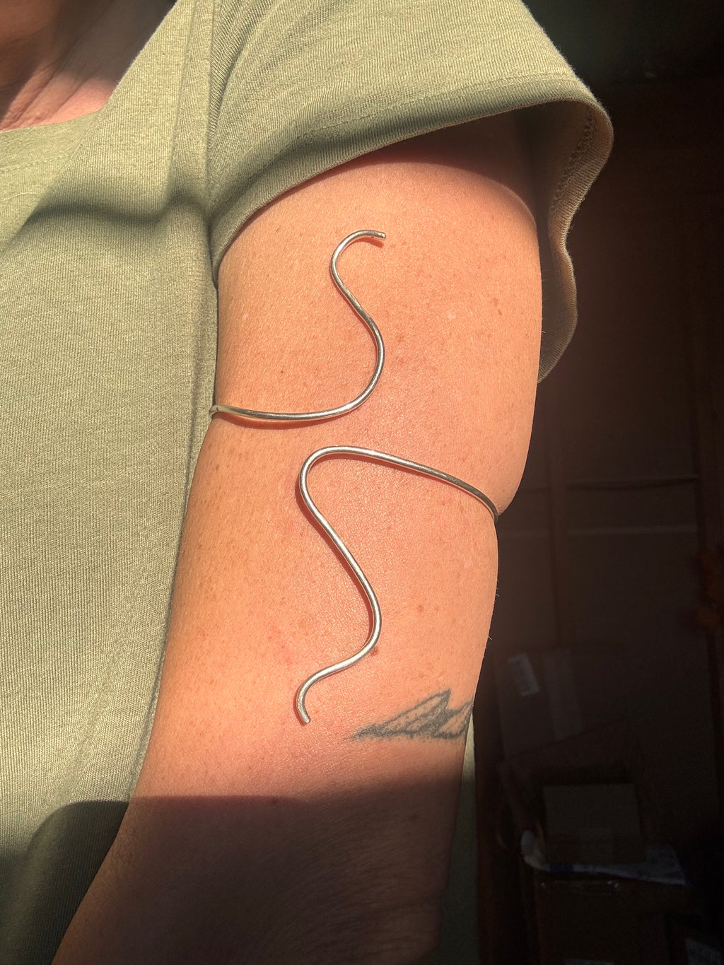 Sterling Silver Arm Cuff