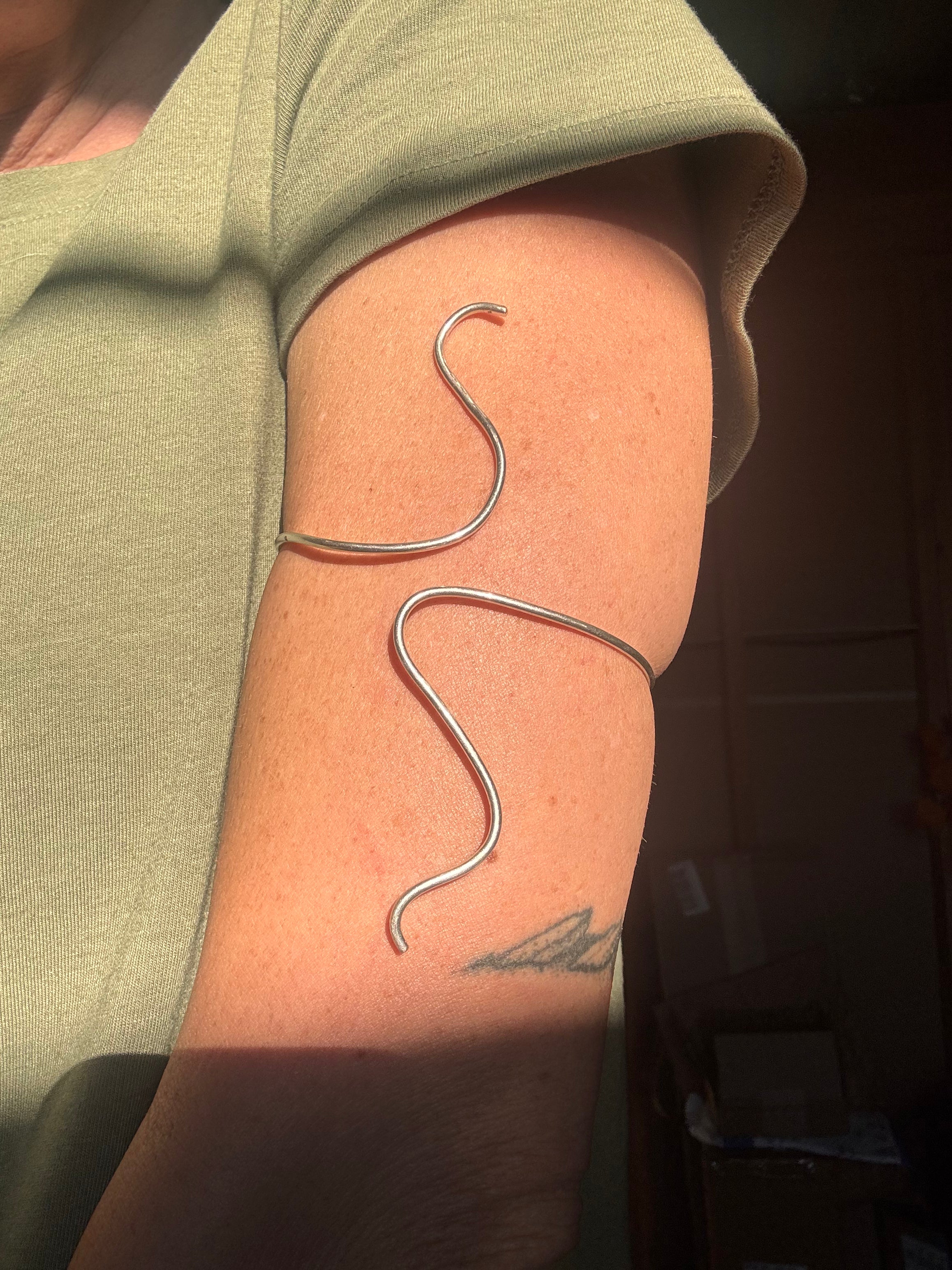 Sterling Silver Arm Cuff