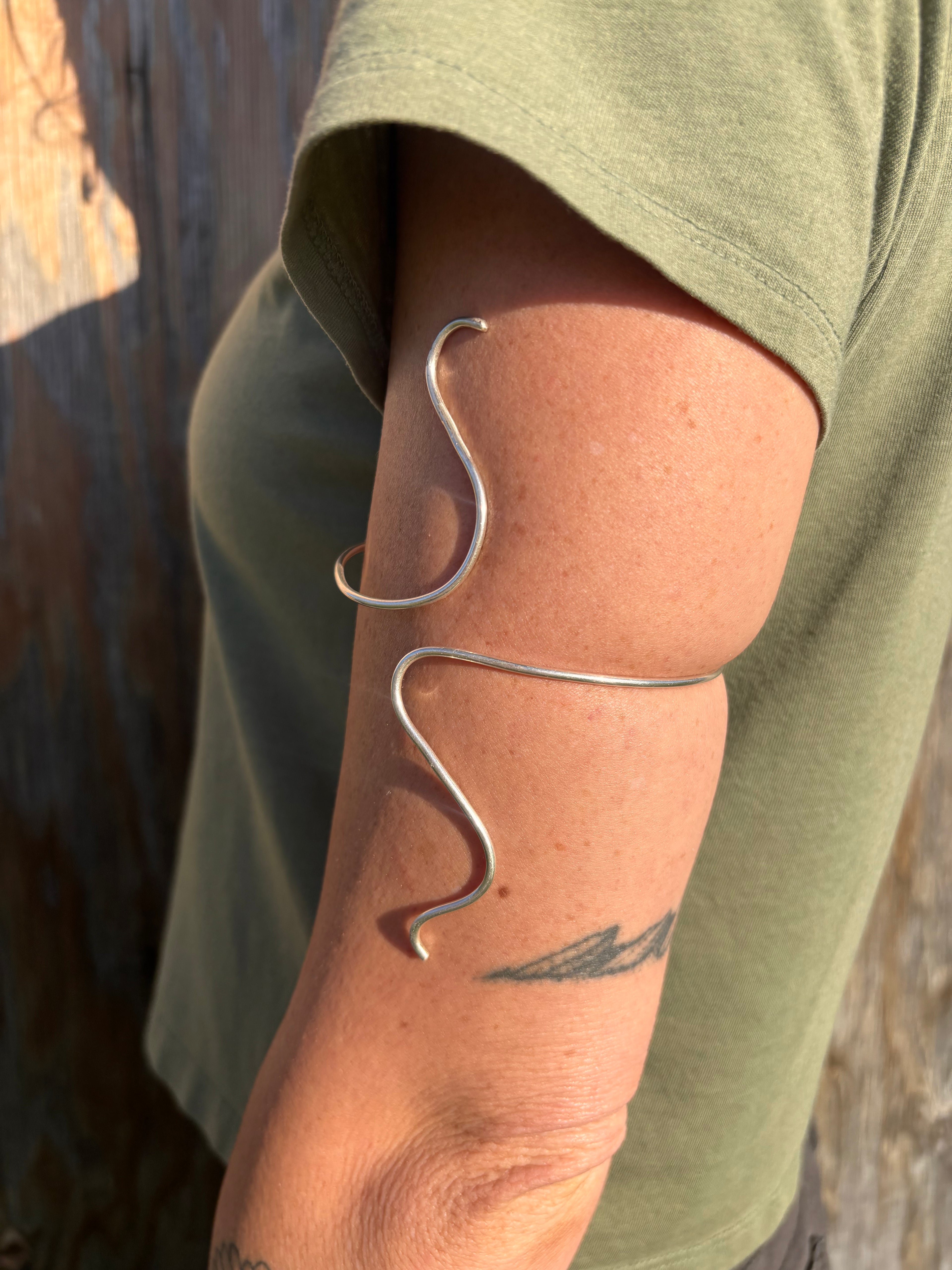 Sterling Silver Arm Cuff