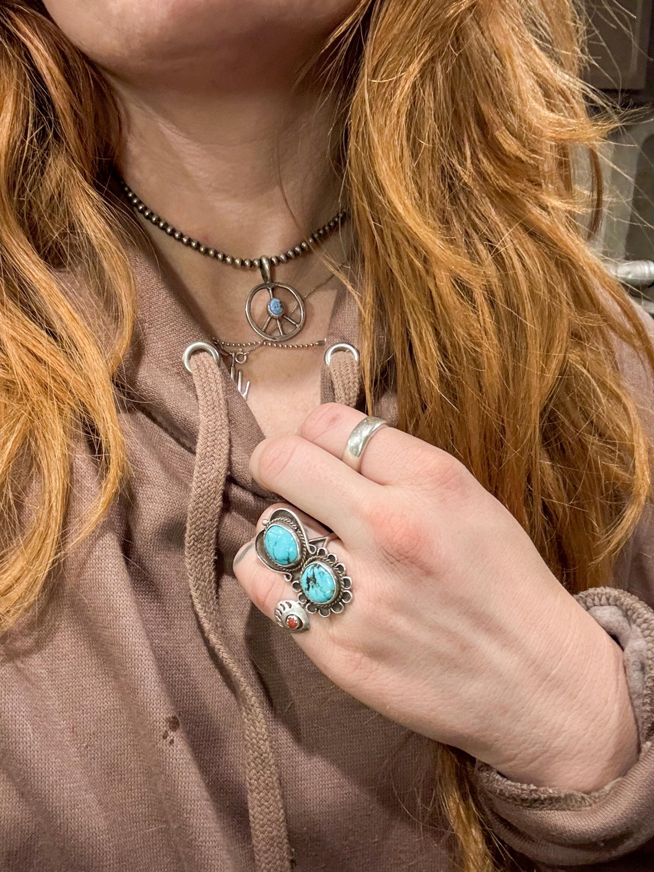 ✙ Sterling Silver Peace Pendant