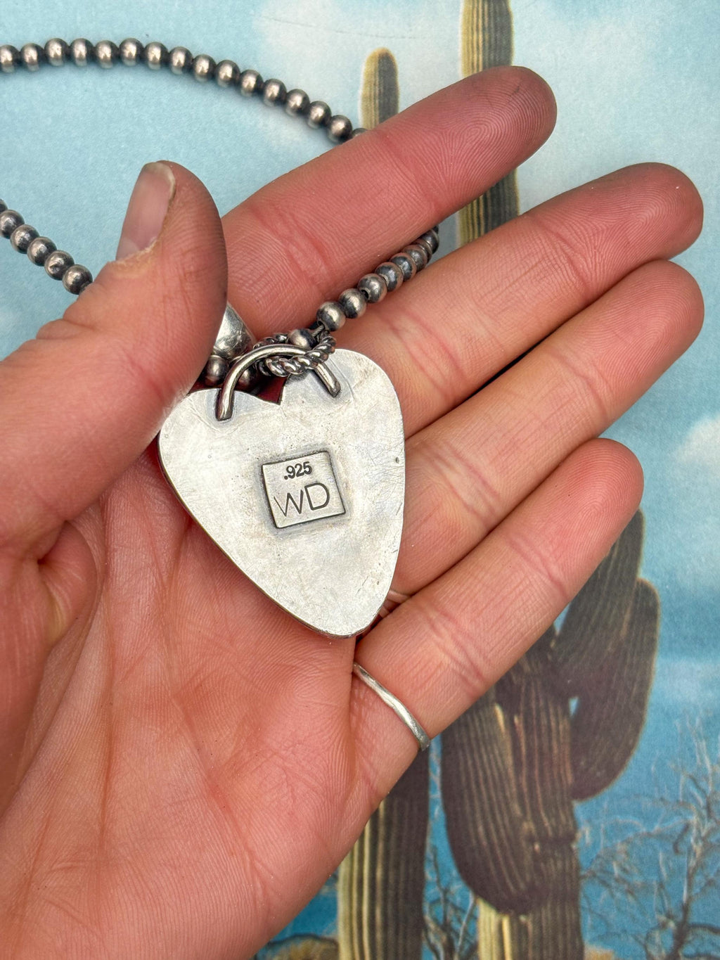✙ Sterling Silver Heart Pendant