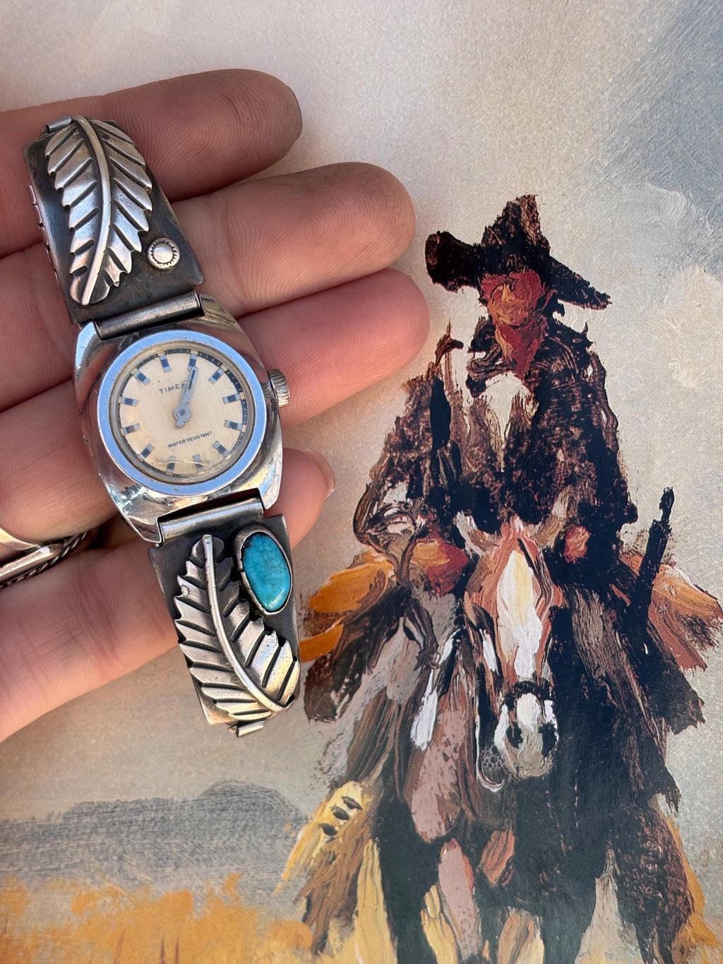 ✙ Vintage Turquoise Watch