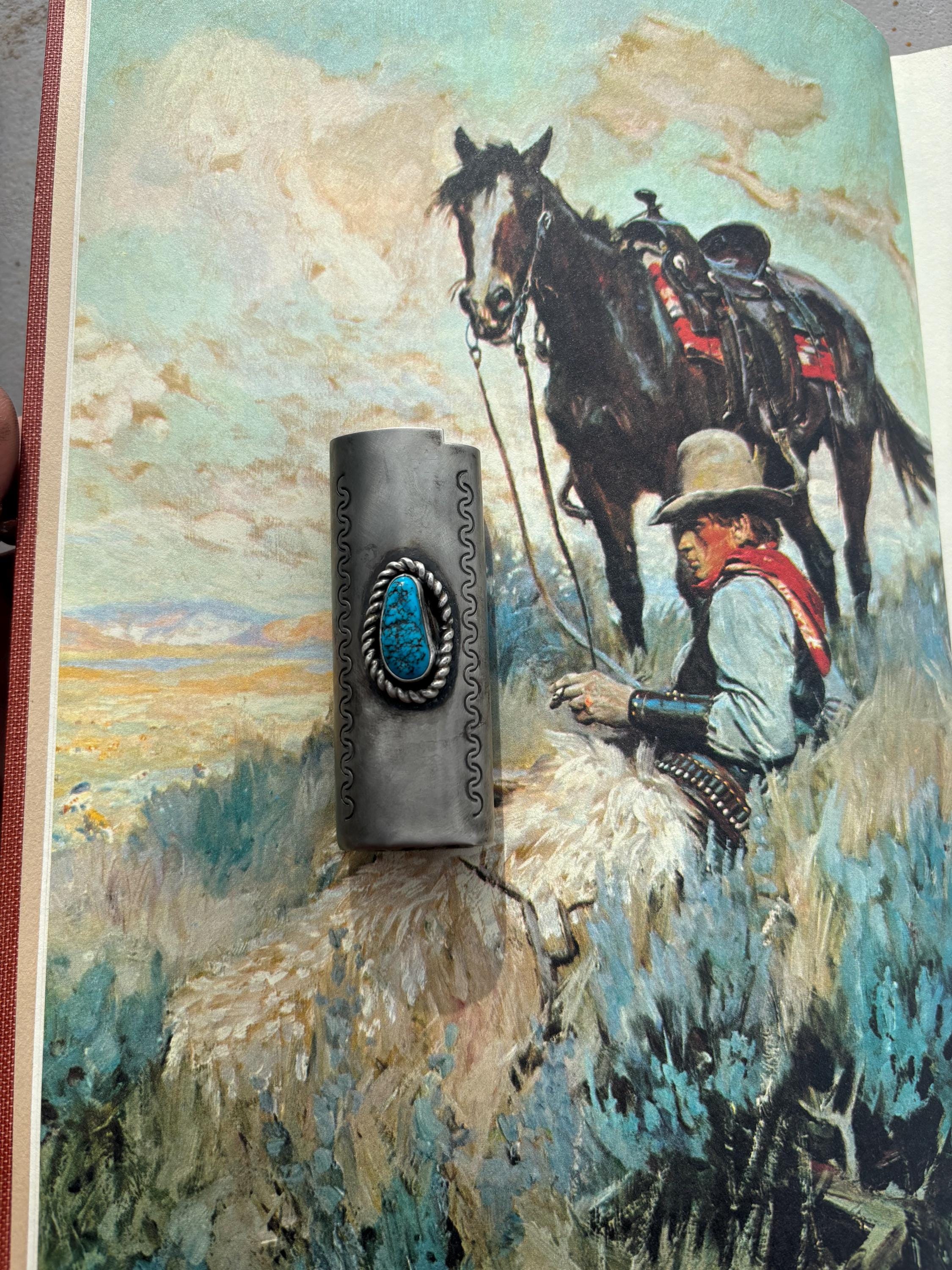 ✙ Turquoise Lighter Case