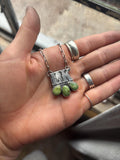 ✙ Custom Turquoise Initial Necklace